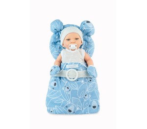 BAMBOLA NEONATO NANA BLU