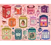 PUZZLE COBBLE HILL - TEA TIN TREASURES 1000 PZ