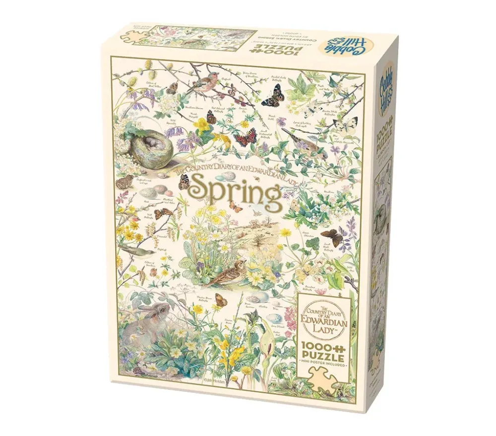 PUZZLE COBBLE HILL - COUNTRY DIARY PRIMAVERA 1000 PZ