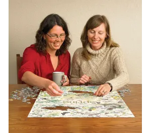 PUZZLE COBBLE HILL - COUNTRY DIARY PRIMAVERA 1000 PZ