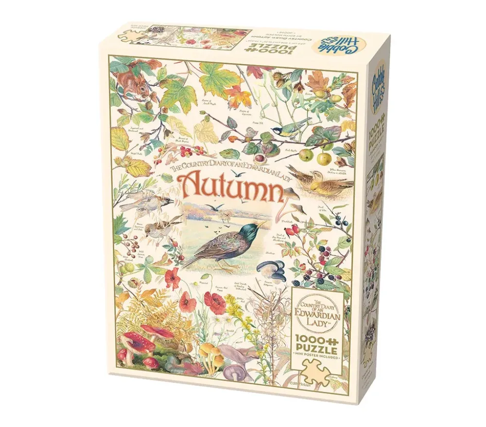 PUZZLE COBBLE HILL - COUNTRY DIARY AUTUNNO 1000 PZ