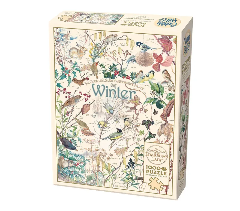 PUZZLE COBBLE HILL - COUNTRY DIARY INVERNO 1000 PZ