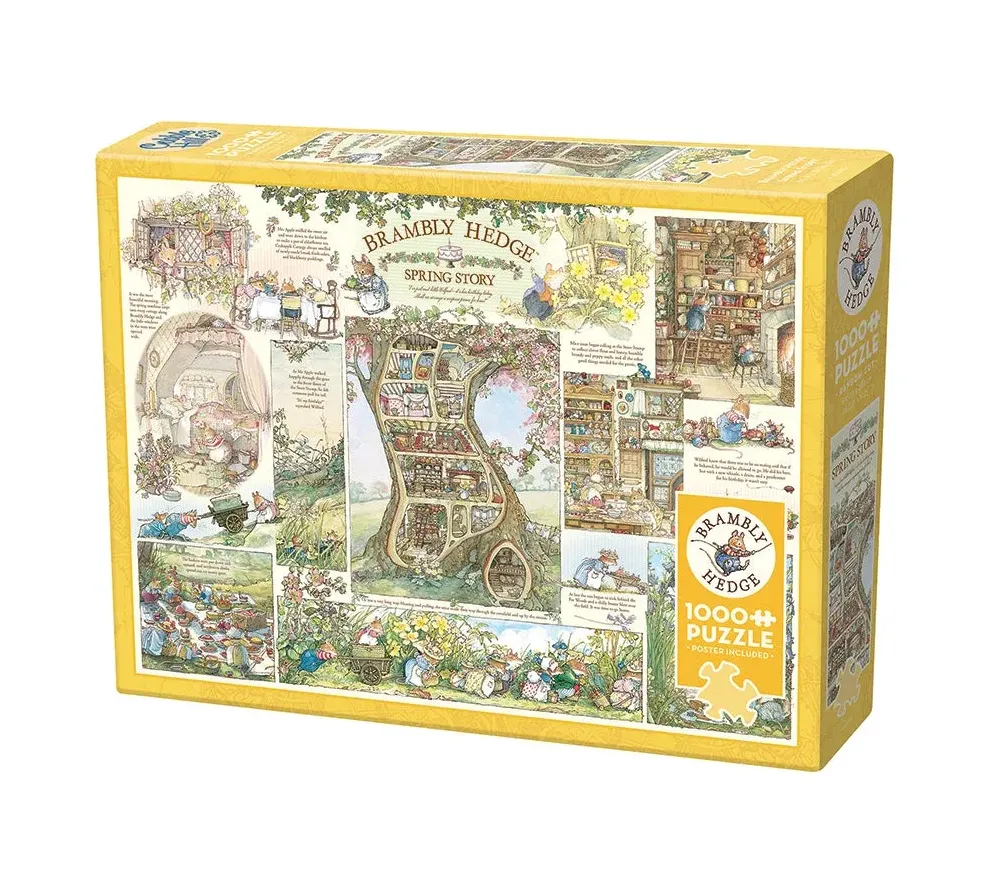 PUZZLE COBBLE HILL - BRAMBLY HEDGE IN PRIMAVERA 1000 PZ