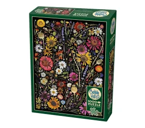 PUZZLE COBBLE HILL - FIORI PRESSATI HAPPINESS 1000 PZ