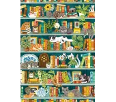 PUZZLE COBBLE HILL - THE PURRFECT BOOKSHELF 1000 PZ