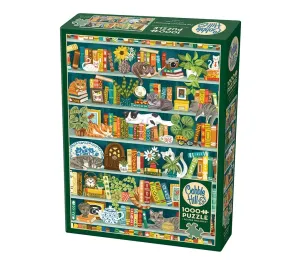 PUZZLE COBBLE HILL - THE PURRFECT BOOKSHELF 1000 PZ