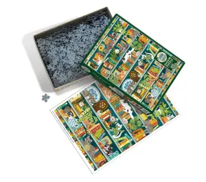 PUZZLE COBBLE HILL - THE PURRFECT BOOKSHELF 1000 PZ