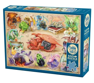 PUZZLE COBBLE HILL -D20 DRAGHI 500 PZ