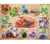 PUZZLE COBBLE HILL -D20 DRAGHI 500 PZ