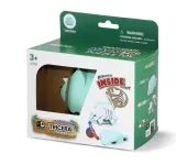 HALF TOYS - ANIMALE MAGNETICO E PUZZLE 3D - TRICERATOPO