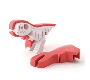 HALF TOYS - ANIMALE MAGNETICO E PUZZLE 3D - TIRANNOSAURO T-REX