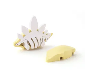 HALF TOYS - ANIMALE MAGNETICO E PUZZLE 3D - STEGOSAURO
