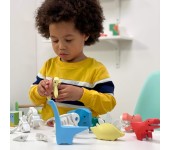 HALF TOYS - ANIMALE MAGNETICO E PUZZLE 3D - STEGOSAURO