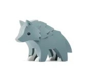 HALF TOYS - ANIMALE MAGNETICO E PUZZLE 3D - LUPO