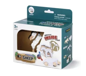 HALF TOYS - ANIMALE MAGNETICO E PUZZLE 3D - PECORA