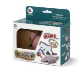 HALF TOYS - ANIMALE MAGNETICO E PUZZLE 3D - CASTORO