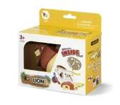 HALF TOYS - ANIMALE MAGNETICO E PUZZLE 3D - LEONE