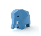 HALF TOYS - ANIMALE MAGNETICO E PUZZLE 3D - ELEFANTE