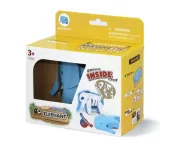 HALF TOYS - ANIMALE MAGNETICO E PUZZLE 3D - ELEFANTE