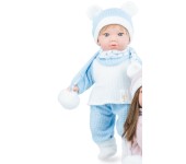 VESTITO PER BAMBOLA 45 CM - WINTER BLU