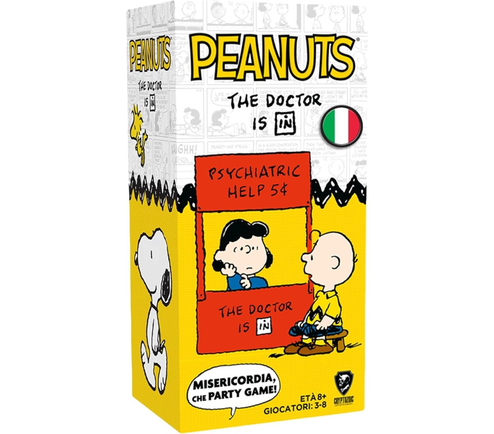 PEANUTS - THE DOCTOR IS IN