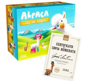 ALPACA THE BIG RANCH DELUXE - ESPANSIONE LIMITATA NUMERATA E AUTOGRAFATA