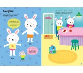 LIBRO CON ADESIVI - IL PRIMO GIORNO DI SCUOLA