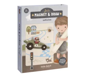 LIBRO LAVAGNETTA MAGNETICA CON ACCESSORI - JIM & FRIENDS