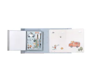 LIBRO LAVAGNETTA MAGNETICA CON ACCESSORI - JIM & FRIENDS