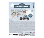 LIBRO LAVAGNETTA MAGNETICA CON ACCESSORI - JIM & FRIENDS