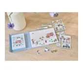 LIBRO LAVAGNETTA MAGNETICA CON ACCESSORI - JIM & FRIENDS