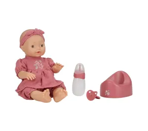 BAMBOLA LIVIA IMPERMEABILE CHE FA PIPI'