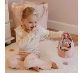 SET BAMBOLA ROSA CON ACCESSORI - GRS