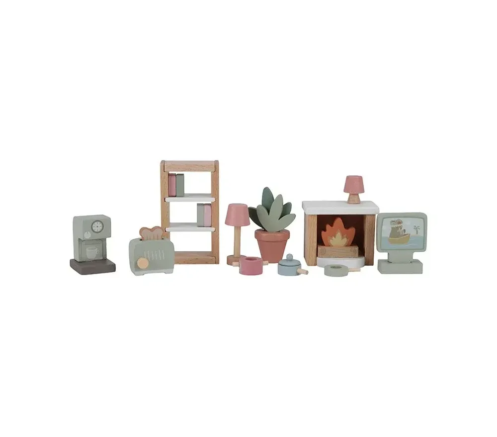 SET MOBILI PER CASA DELLE BAMBOLE - SOGGIORNO