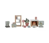 SET MOBILI PER CASA DELLE BAMBOLE - SOGGIORNO