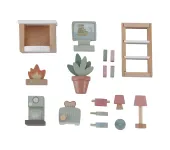 SET MOBILI PER CASA DELLE BAMBOLE - SOGGIORNO