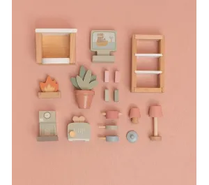 SET MOBILI PER CASA DELLE BAMBOLE - SOGGIORNO