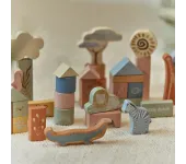 COSTRUZIONI BLOCCHI IN LEGNO - SAFARI