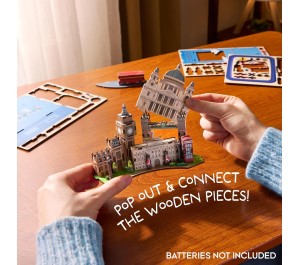 ARKITEC CITYSCAPE - MODELLO 3D DA COSTRUIRE CON LED - LONDRA