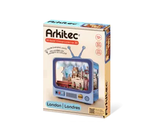 ARKITEC CITYSCAPE - MODELLO 3D DA COSTRUIRE CON LED - LONDRA