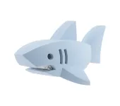 HALF TOYS - ANIMALE MAGNETICO E PUZZLE 3D - SQUALO BIANCO