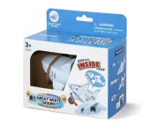 HALF TOYS - ANIMALE MAGNETICO E PUZZLE 3D - SQUALO BIANCO