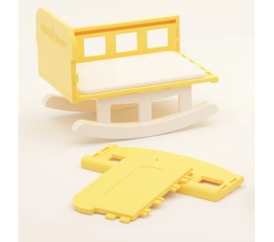 HALF TOYS - ANIMALE MAGNETICO - BABY IPPOPOTAMO CON CULLA