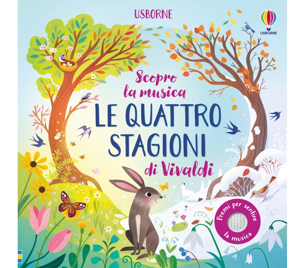 LIBRO TATTILE E SONORO - SCOPRO LA MUSICA -LE QUATTRO STAGIONI DI VIVALDI