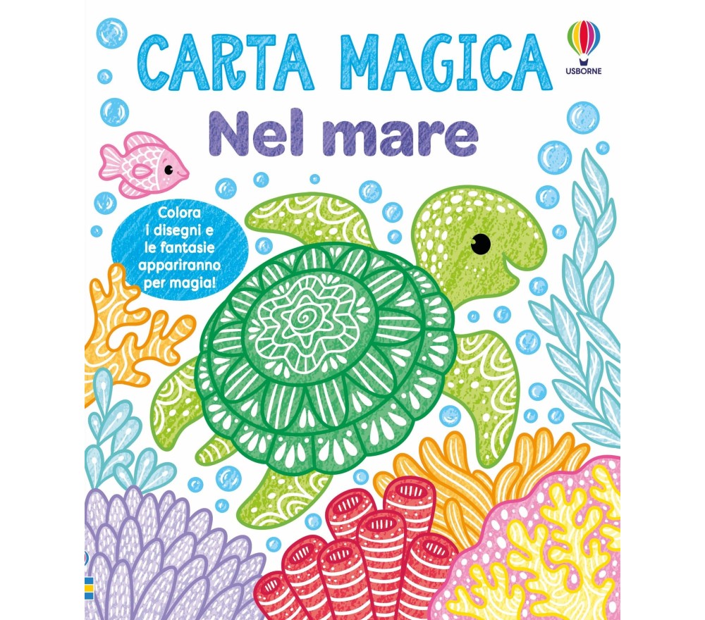 LIBRO DA COLORARE - CARTA MAGICA - IL MARE