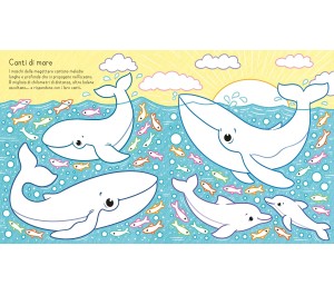 LIBRO DA COLORARE - CARTA MAGICA - IL MARE