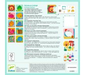 SET CREATIVO PITTURA A DITA - ANIMALI BUFFI