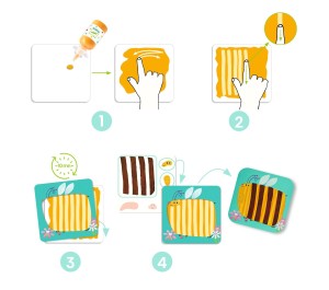 SET CREATIVO PITTURA A DITA - ANIMALI BUFFI