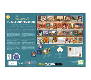 PUZZLE OSSERVAZIONE - AL MUSEO DI ARTE