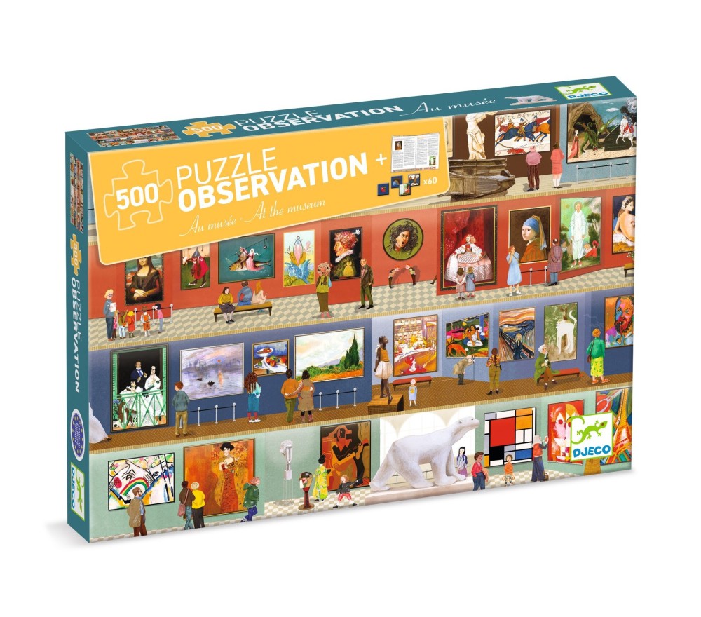 PUZZLE OSSERVAZIONE - AL MUSEO DI ARTE